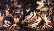 CORNELIS VAN HAARLEM The Wedding of Peleus and Thetis df USA oil painting reproduction
